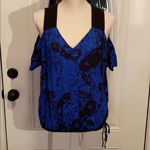 DKNY Jeans Splatter Blouse